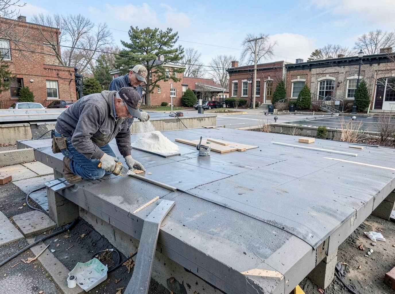 Flat Roof Replacement in Towson, MD