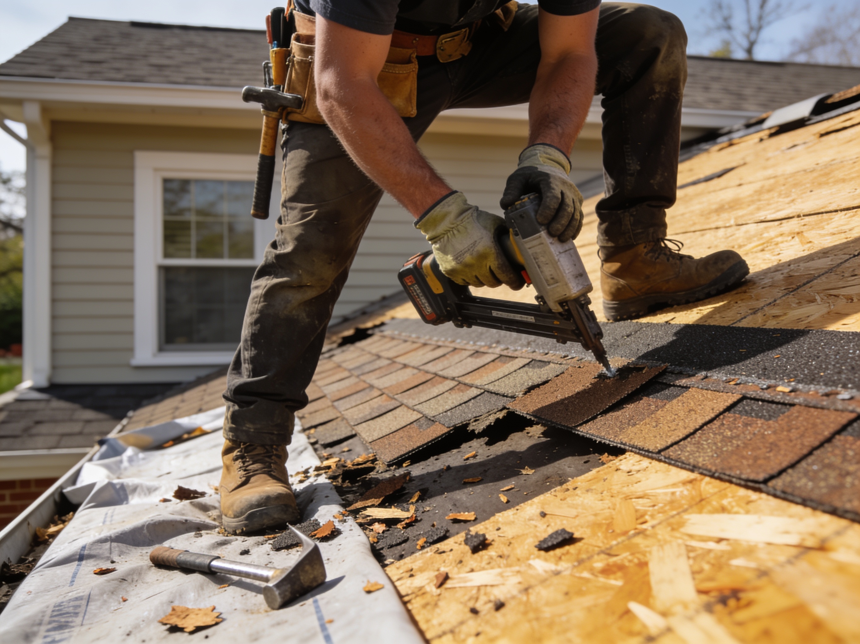Roof Tear-Off and Replacement in Towson, MD
